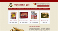 Desktop Screenshot of nhansamhanquoc.com.vn
